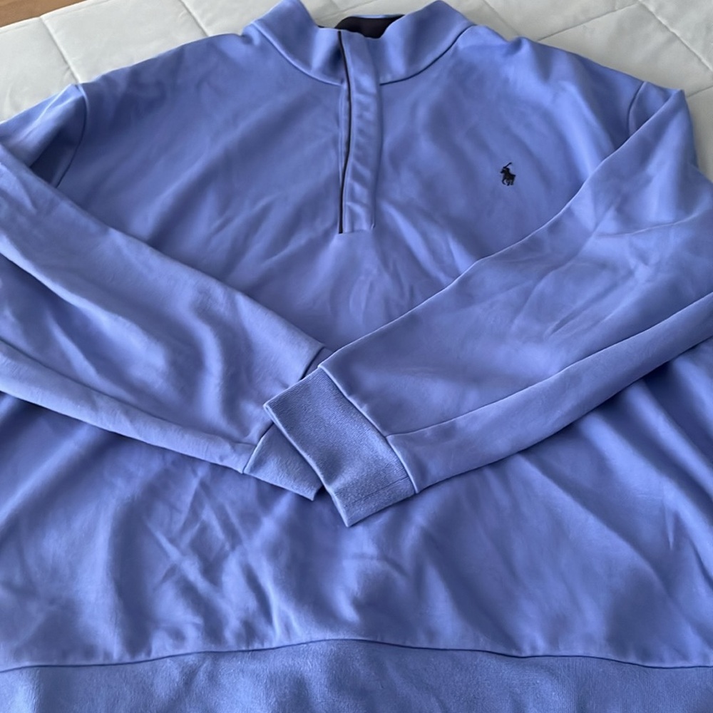 Polo Ralph Lauren | mens 1/4 button sweatshirt size 3xb blue